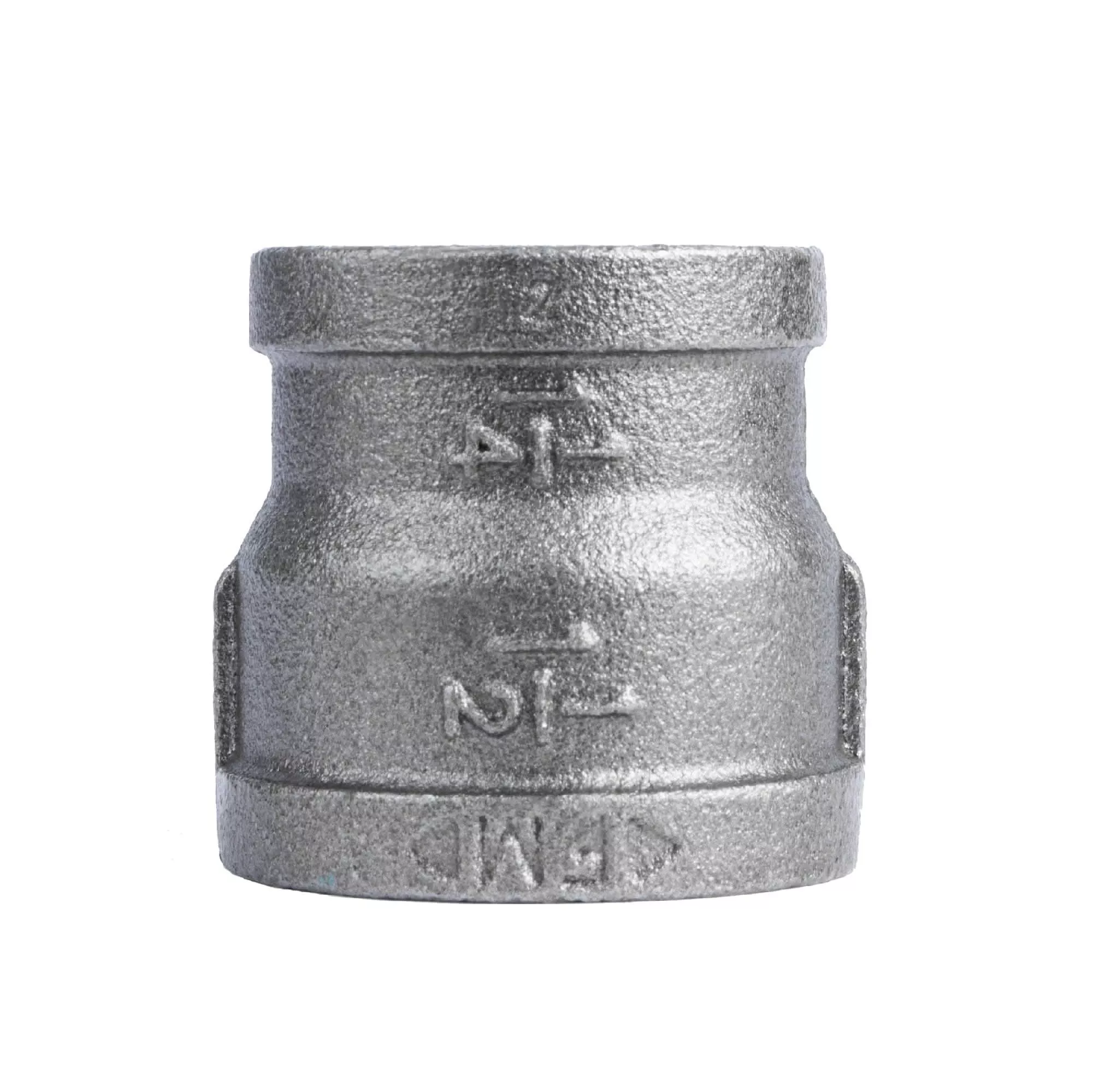1 1/2 in. x 1 1/4 in. Black Reducing Coupling