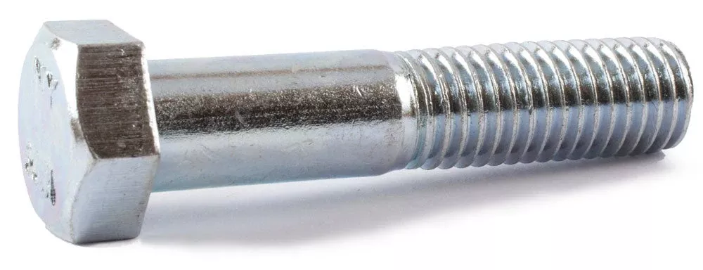 1 1/4-7 x 7 1/2 A307A Hex Bolt Zinc Plated
