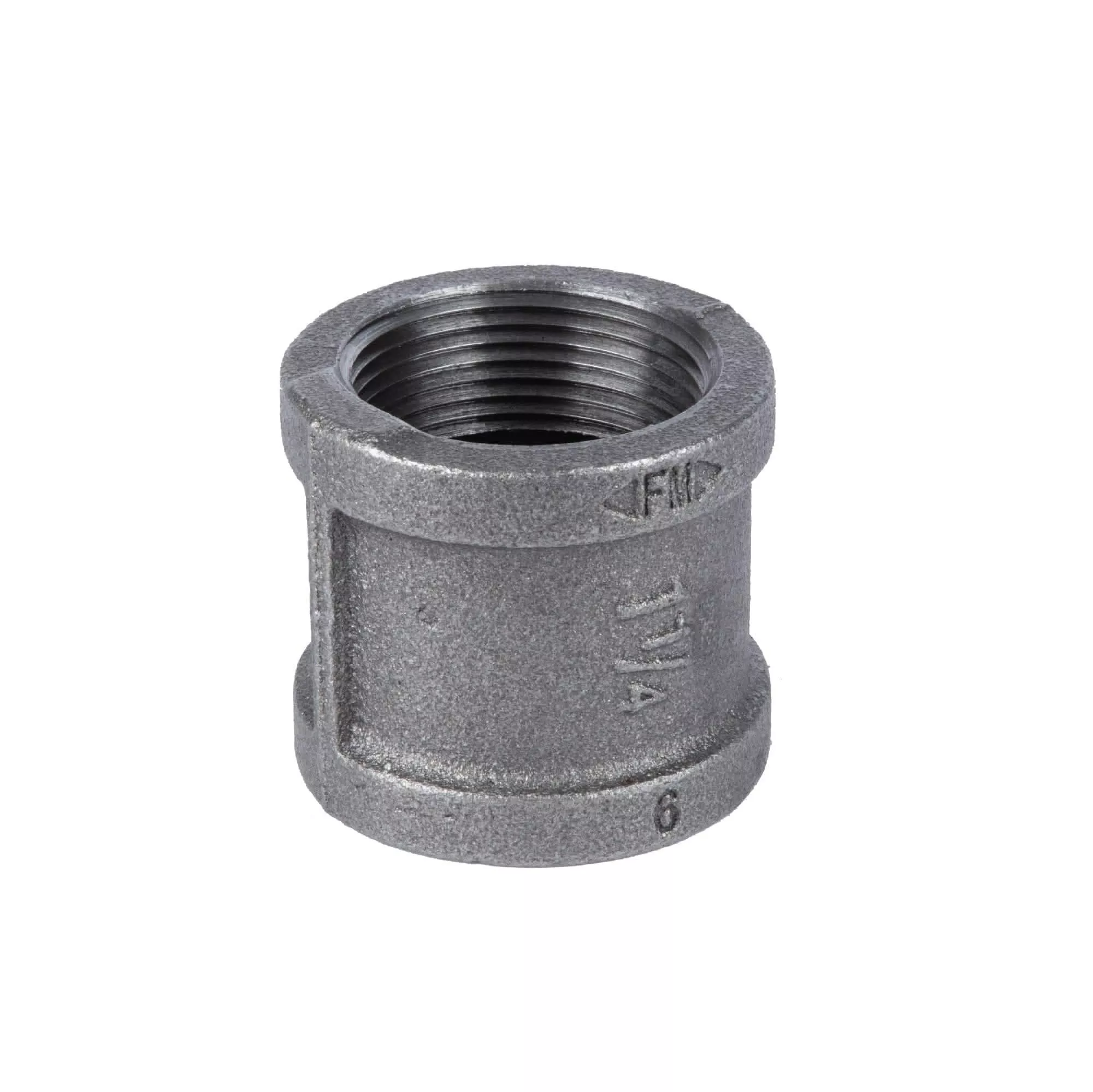 1 1/4 in. Black Coupling