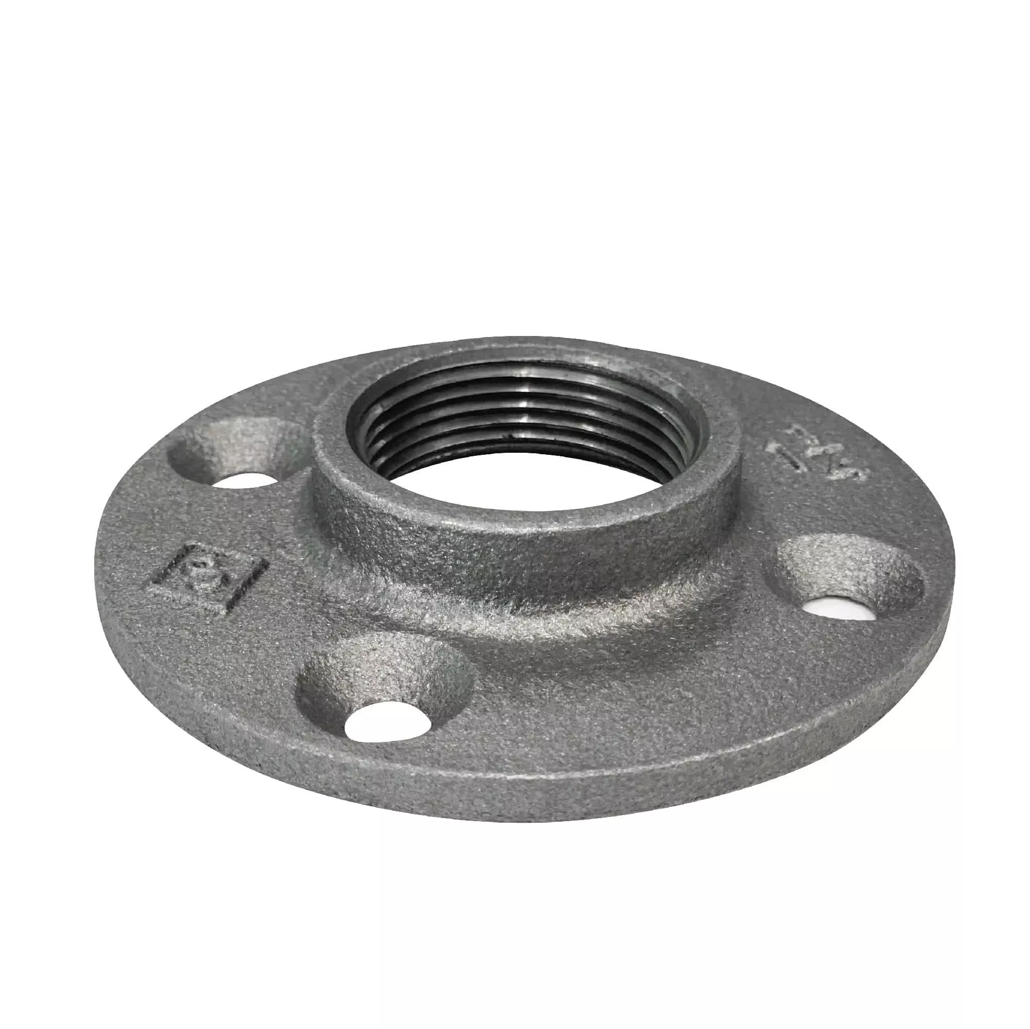 1 1/4 in. Black Floor Flange