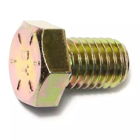 1/2-13 X 3/4 Yellow Zinc Grade 8 Coarse Hex Cap Screws – Heavy Duty Fasteners