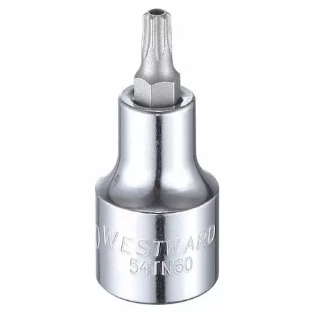 1/2 in Drive Tamper Resistant Torx(R) Socket Bit SAE T30 Tip, 2 1/4 in L
