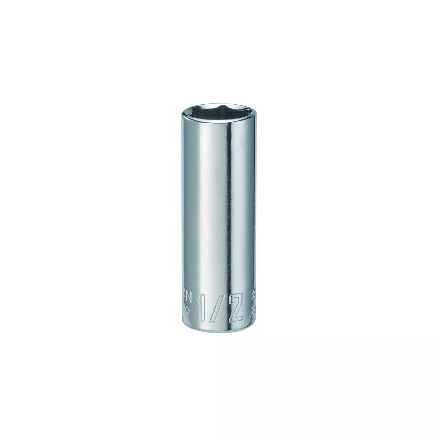 1/2 In. X 1/4 In. Drive Sae 6 Point Deep Socket – 1 Piece
