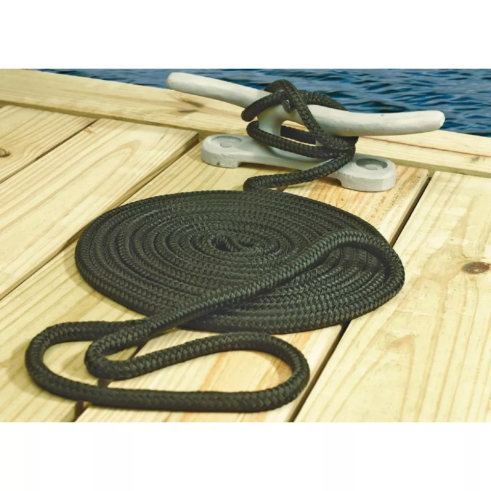 1/2 In. X 20 Ft. Double Braid Nylon Dock Line – Model 40121