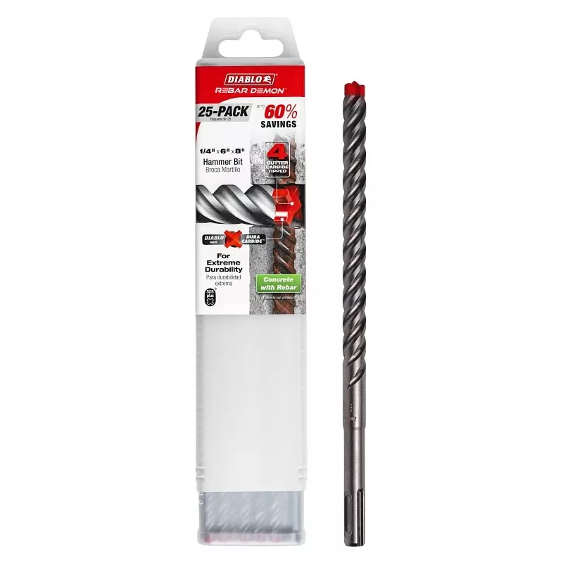 1/2″ X 6″ X 8″ Bit Drill Hmr 4c Sp Ch