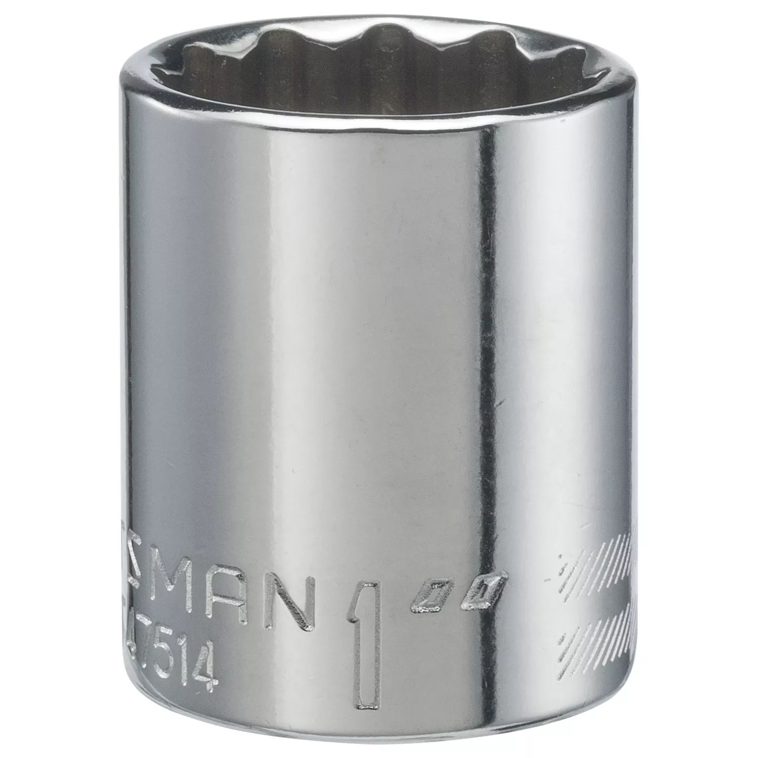 1 In. X 1/2 In. Drive 12 Point Standard Socket – 1 Piece