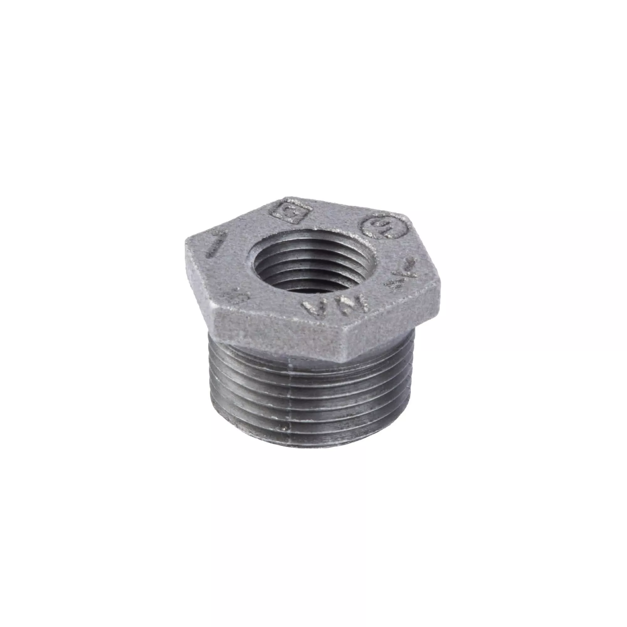 1 in. x 1/4 in. Black Bushing