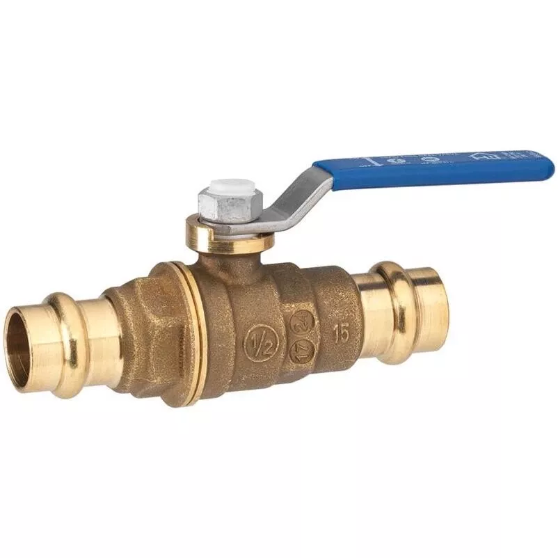 1‑inch Brass Press Ball Valve – Premium Brs Press Model
