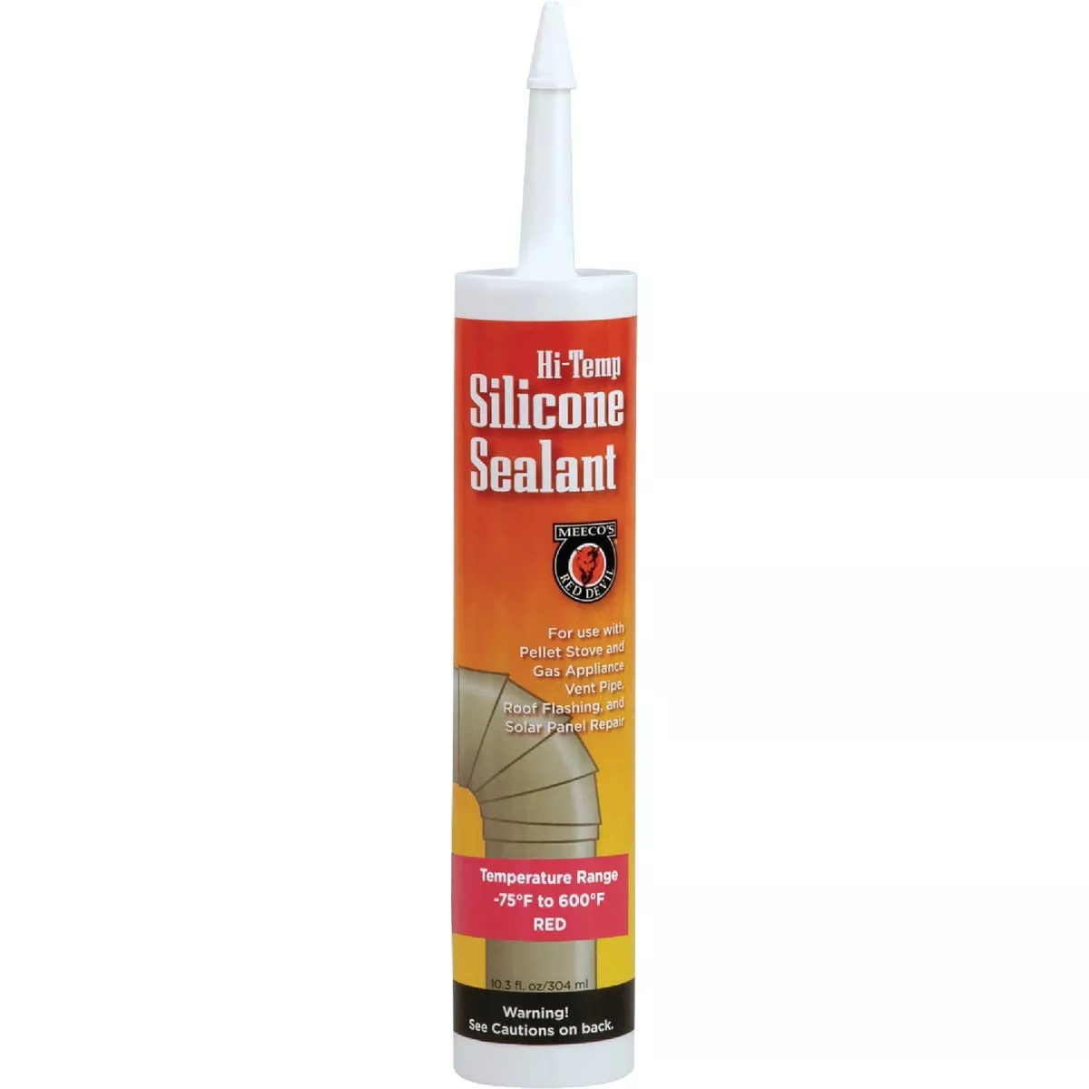 10.3 Oz. Red Silicone Hi-temp Sealant For High-temperature Applications