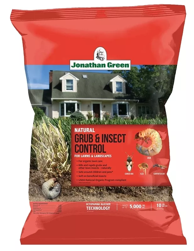 10 Lb. Organic Grub & Insect Control Granules - 5000 Sq. Ft. Coverage