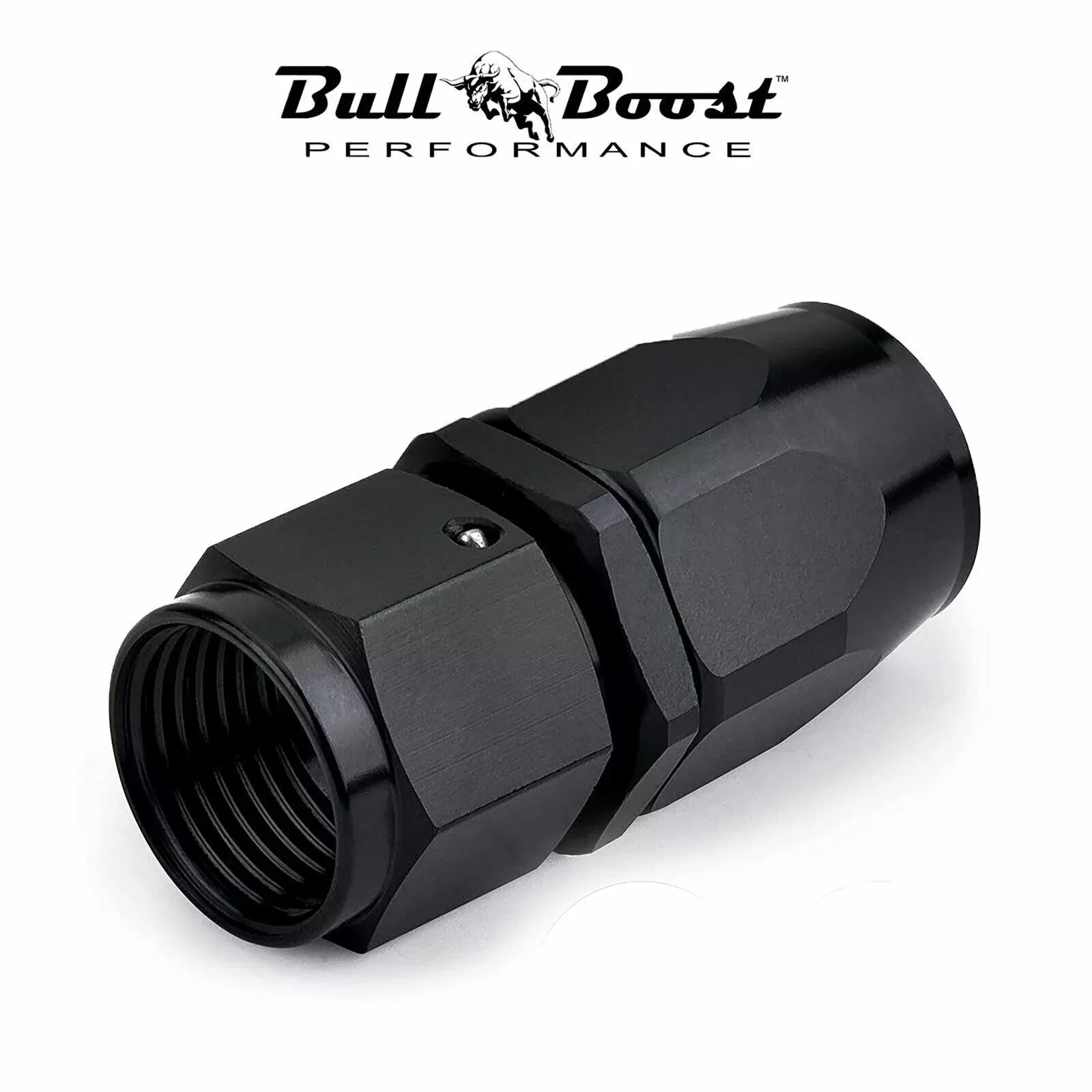 10 AN Straight Billet Swivel Seal Braided Steel Hose End Fitting Oil/Fuel/Water
