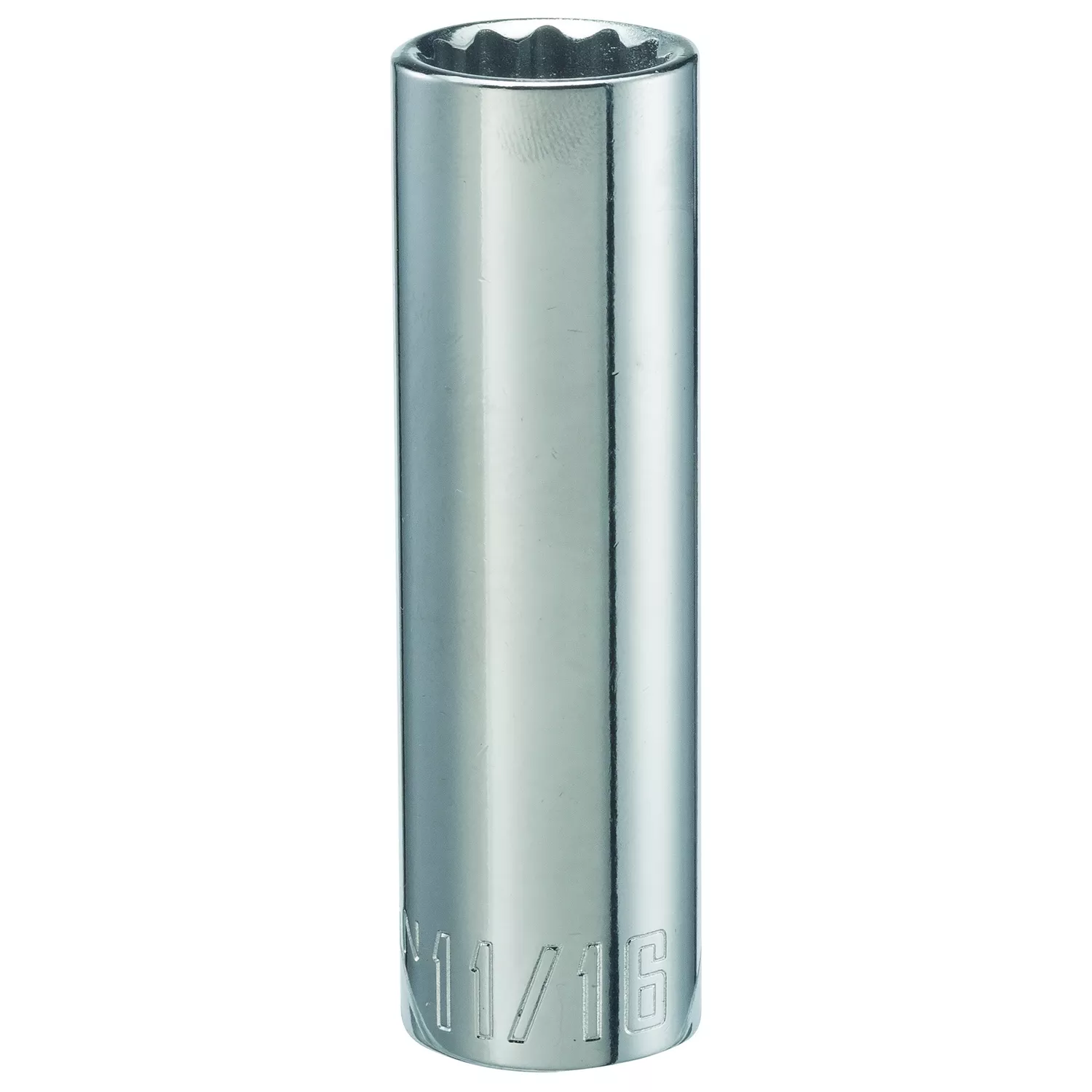 11/16 In. X 1/2 In. Drive Sae 12 Point Deep Socket