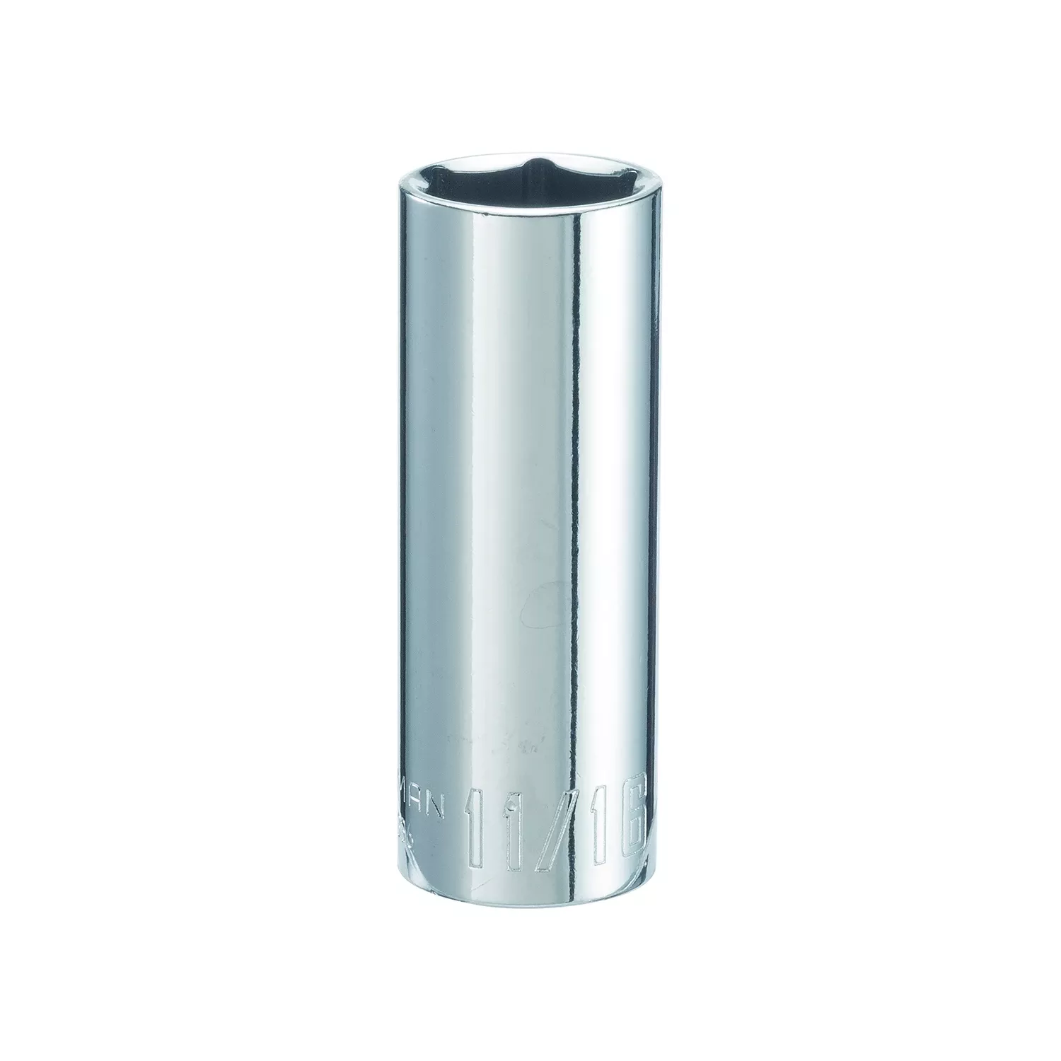 11/16 In. X 3/8 In. Drive Sae 6 Point Deep Socket