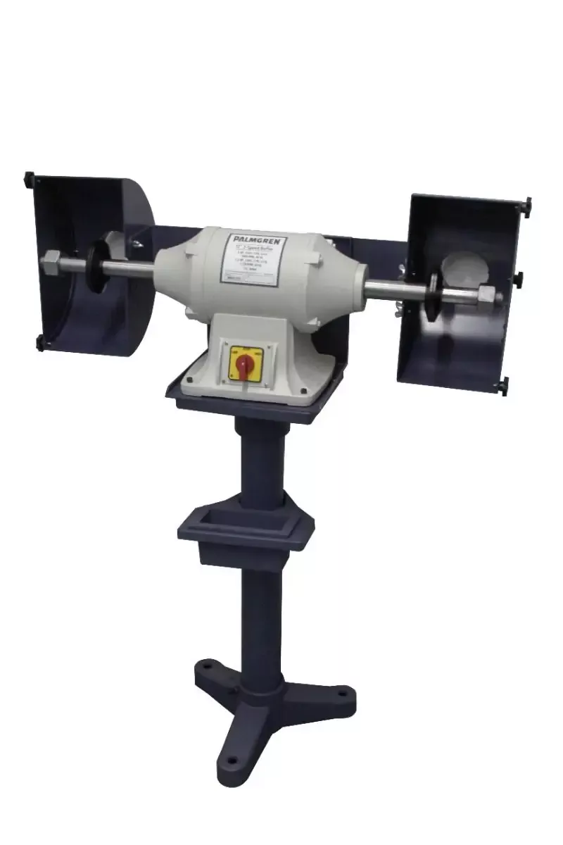 12” 2-Speed Dual Head Buffer/Polishing Lathe