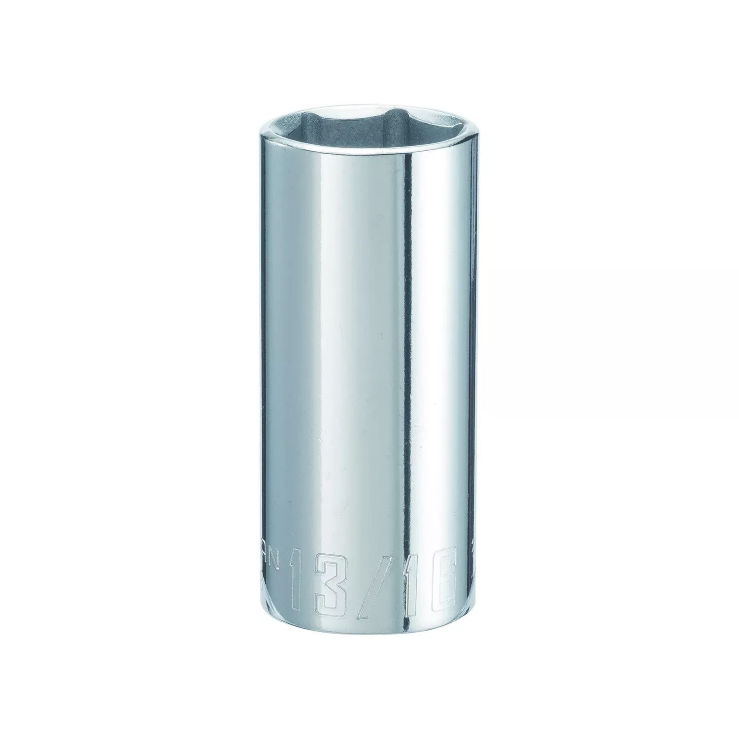 13/16 In. X 3/8 In. Drive Sae 6 Point Deep Socket