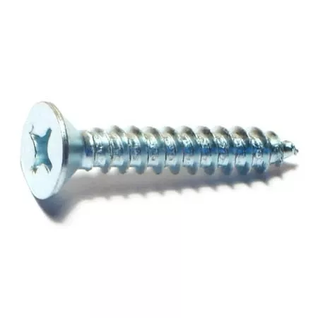 #14 X 1-1/2 Zinc Plated Steel Phillips Flat Head Sheet Metal Screws – Smsfls-245