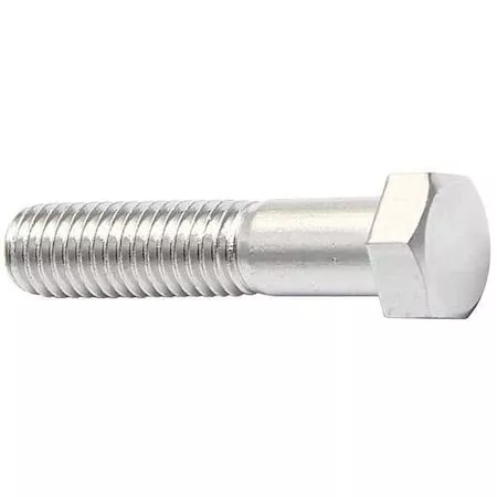 18-8, 1/4″-20 Hex Head Cap Screw, Plain Stainless Steel, 2 in L, 25 PK