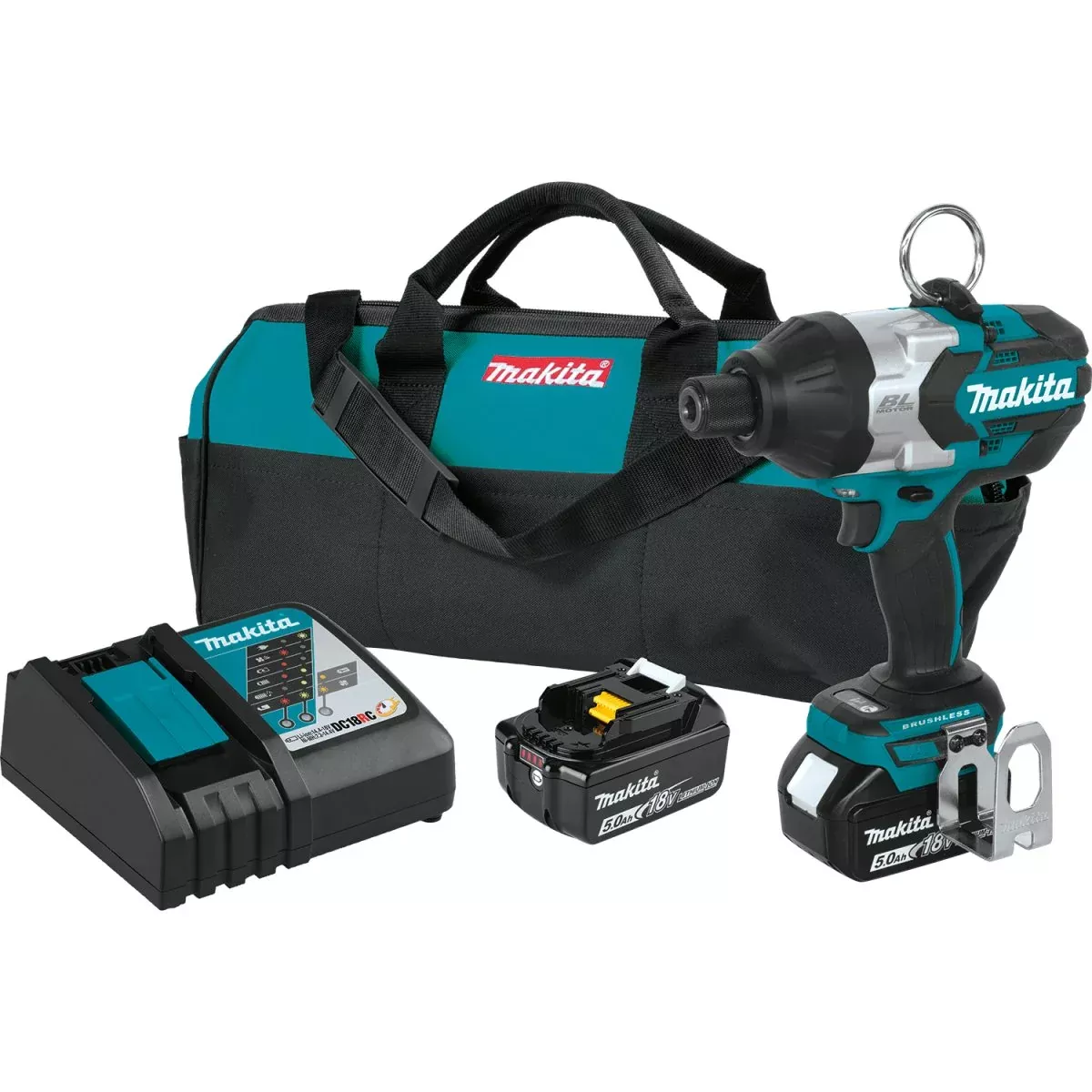 18V LXT Lithium‑Ion Brushless Cordless High‑Torque 7/16" Hex Impact Wrench