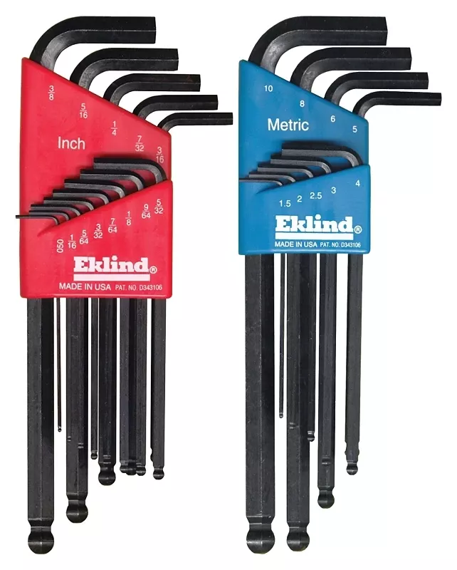 22-piece Combination Ball Key Set