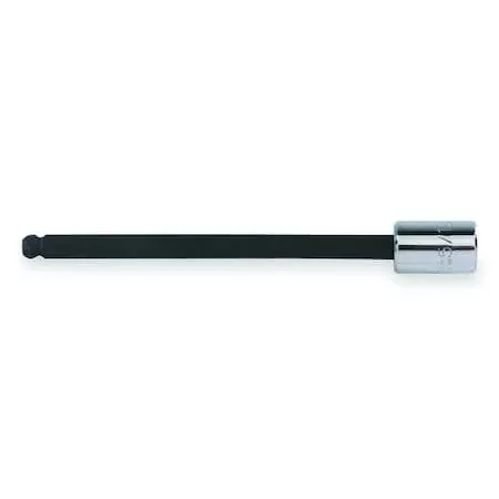 3/8 in Drive Ball Hex Socket Bit SAE 3/8 in Tip, 6 3/32 in L