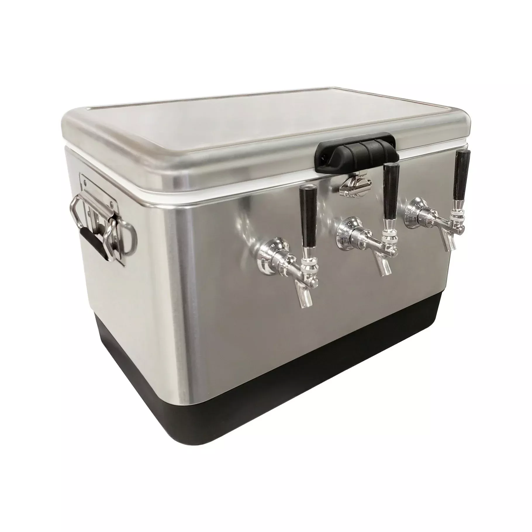 3-Tap Cold Plate Dispenser - 54-Quart, 304 Stainless Steel