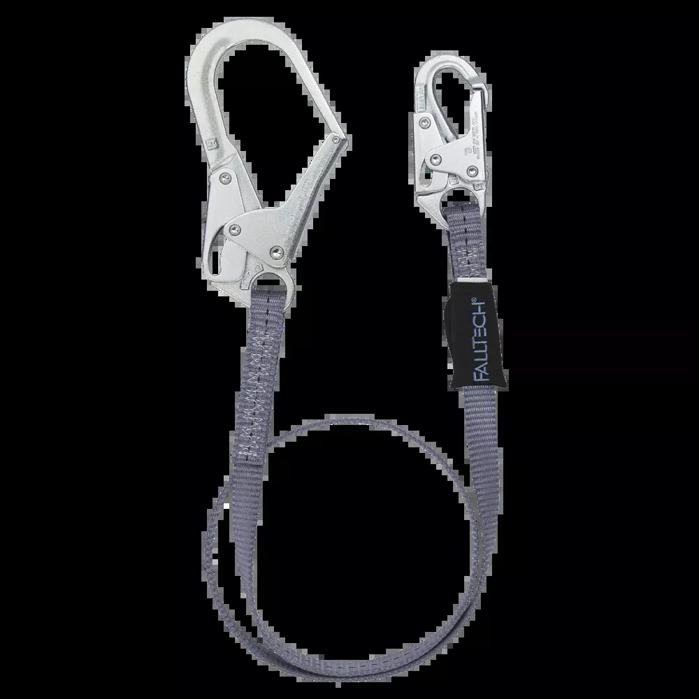 3' Web Restraint Lanyard, Fixed-Length with Steel Connectors – 82033 – FallTech