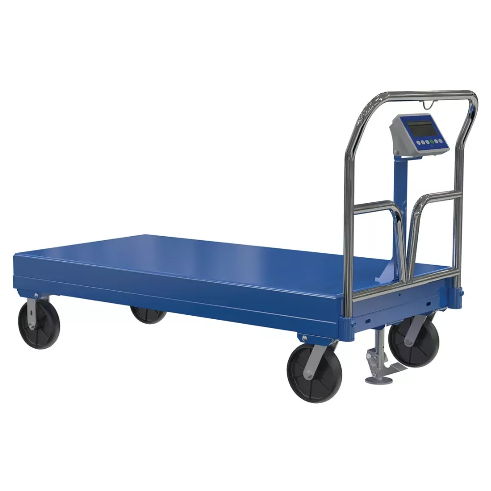 3600 Lb. Steel Platform Truck with Scale – SPT-3060-SCL – Vestil