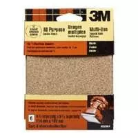 3M- Palm Sander- 1/4 Sheet-60 Grit- 5 Pack
