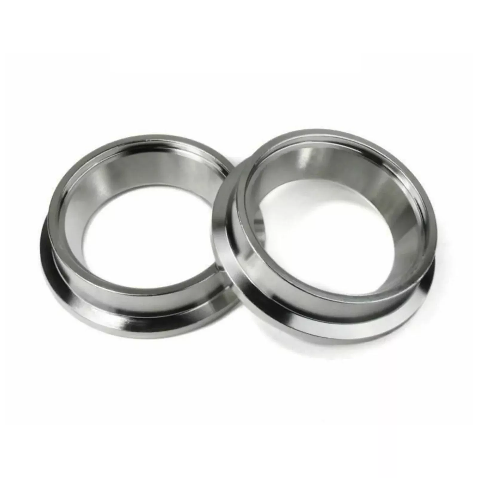 44mm Wastegate Flange Set MV-R MVR Inlet + Outlet insert Clamp Ring for V-Band