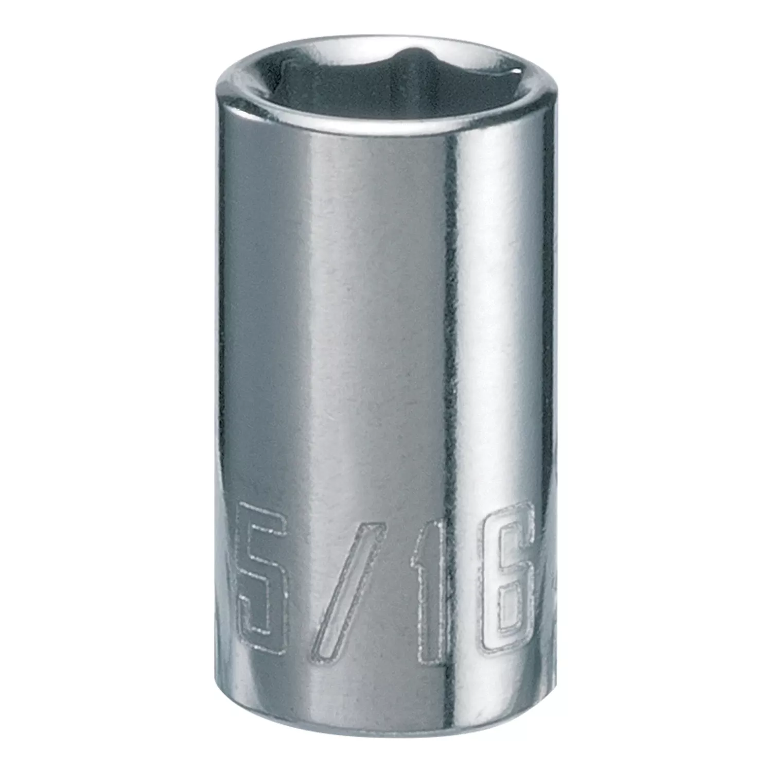 5/16 In. X 1/4 In. Drive Sae 6 Point Standard Shallow Socket