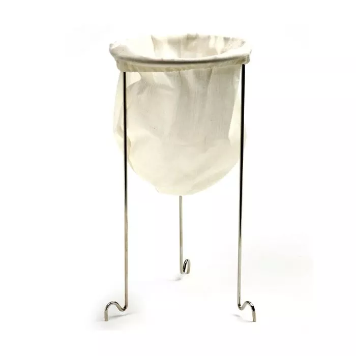 6.5 In. X 12 In. Cotton Jelly Strainer Stand With Bag Model 614