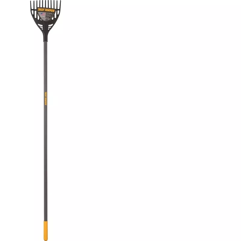 8-in. Poly Shrub Rake, 60-in. Steel Handle