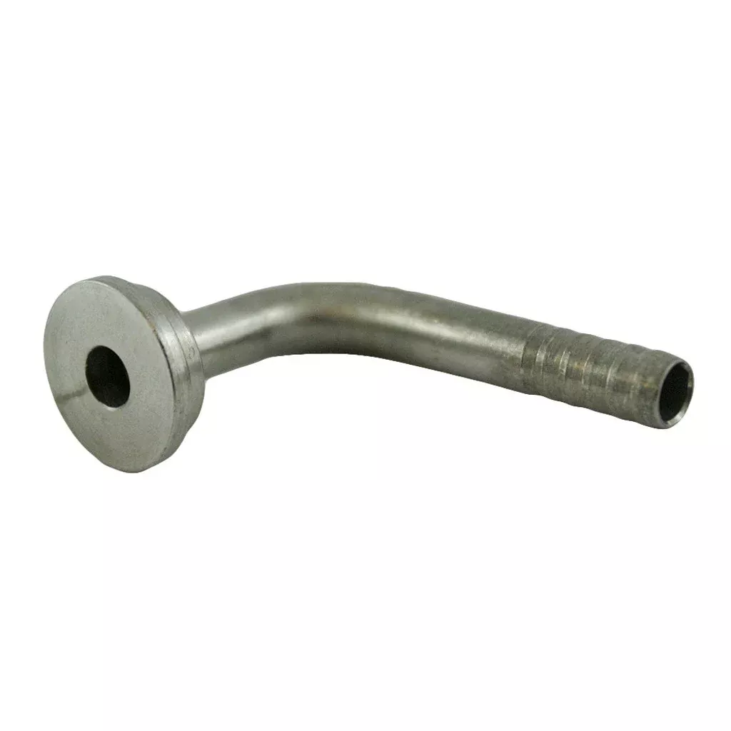 90 Tailpiece 1/4inB 304 S/S