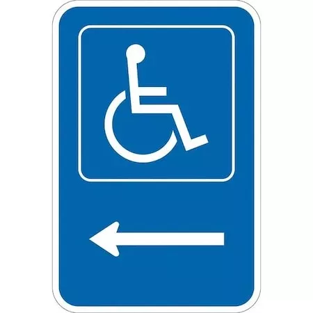 ADA Handicapped Parking Sign,18″ x 12, T1-1129-EG_12x18