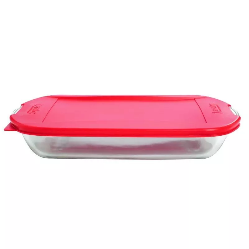 Anchor Hocking Essentials Cake Pan Cherry Red