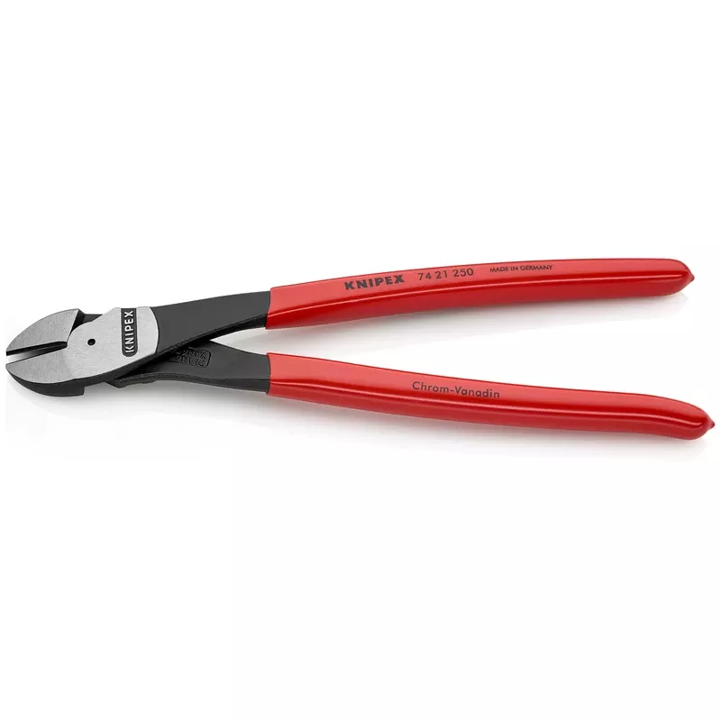 Angled High Leverage 10-inch Diagonal Cutting Plier Model 74 21 250 Sba