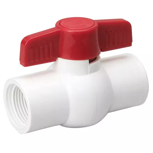 Ball Valve- 1-1/4"- FPT- PVC