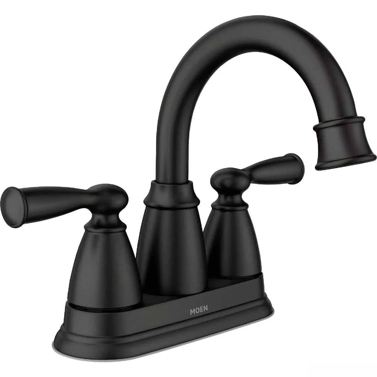 Banbury 2-handle, High-arc Bathroom Faucet, Matte Black