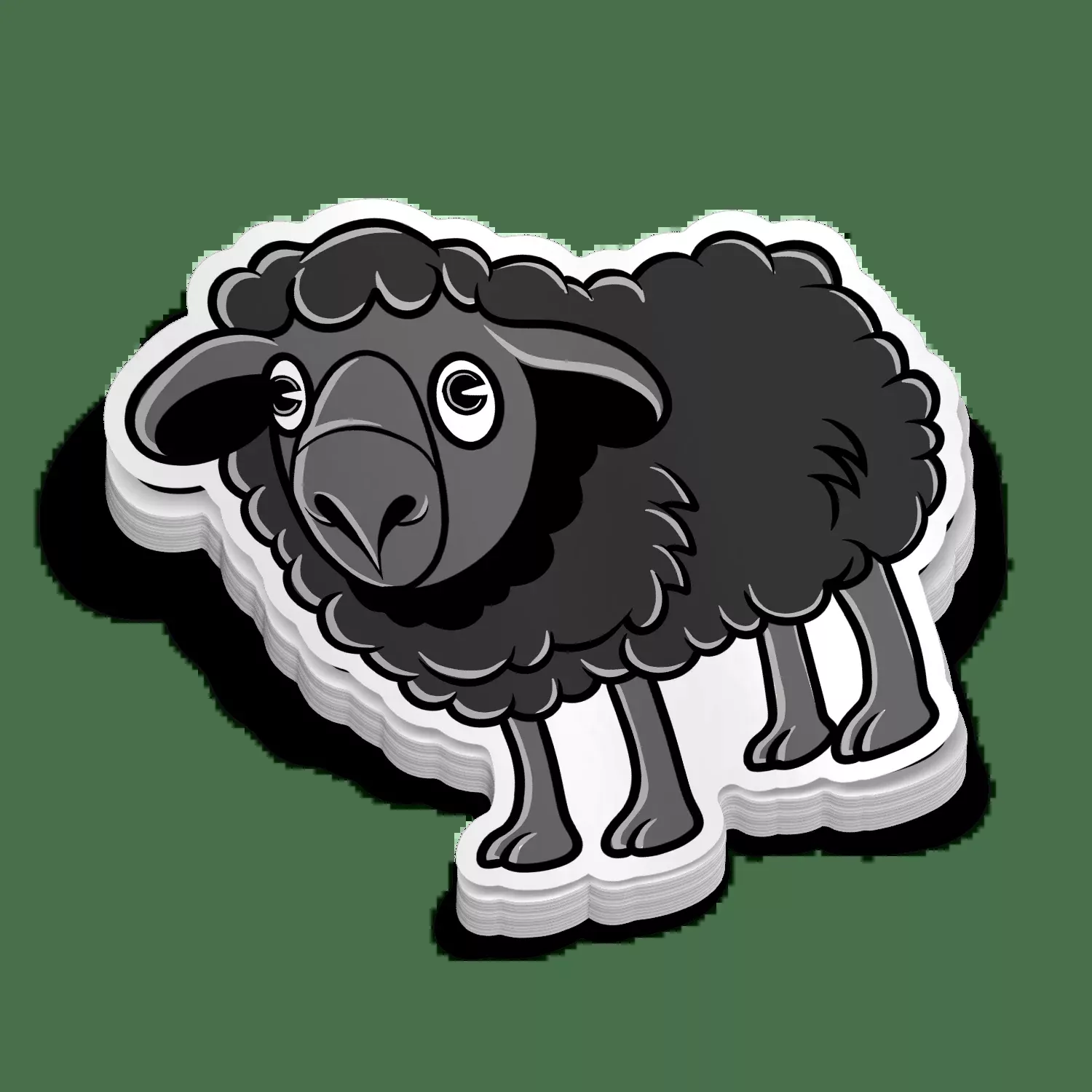 Black Sheep -Hard Hat Decal