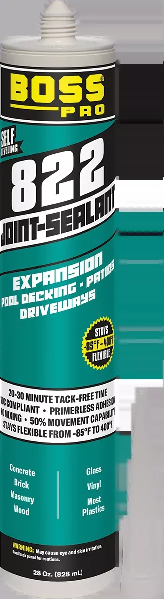 BOSS 822 Joint-Sealant - 29 fl. oz. Cartridge (Case of 6)