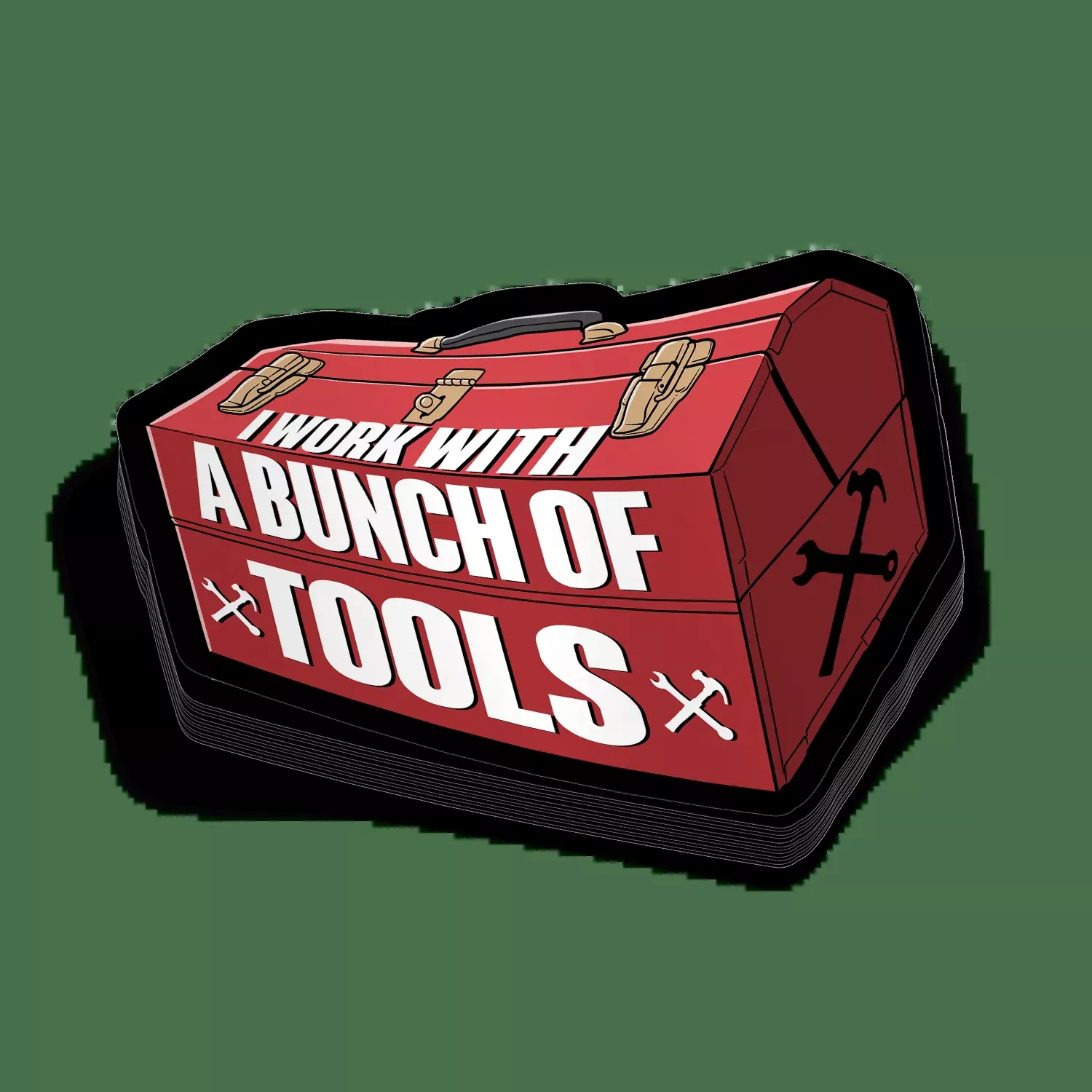 Bunch Of Tools – Hard Hat Decal