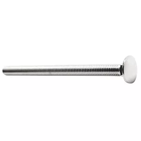 Carriage Bolt, Square Neck, 1/2″-13, 6 in L, 18-8 Stainless Steel, Not Graded, NL-19(SM), 5 PK
