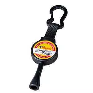 Ch Hanson 10573 48‑inch Retractable String Carpenter Pencil – Black Metal/plastic Barrel