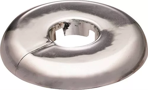Chrome Pipe Flange- 3/4" Copper Tube- Plastic