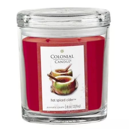 Colonial Candle- Hot Spiced Cider- 8 Oz- Jar