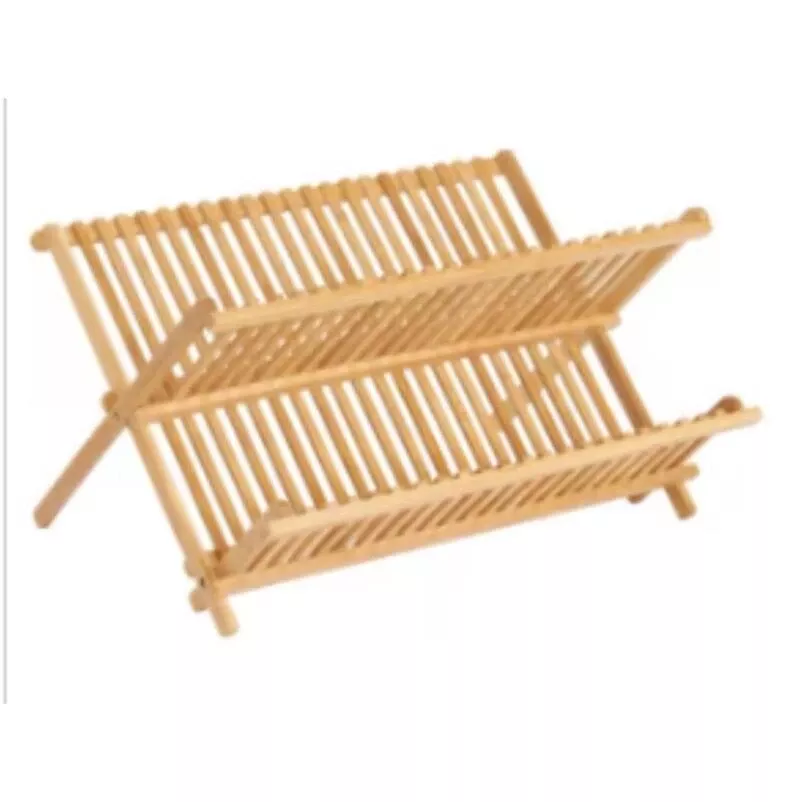 Core Home 17 In. L X 13 In. W Bamboo Dish Rack
