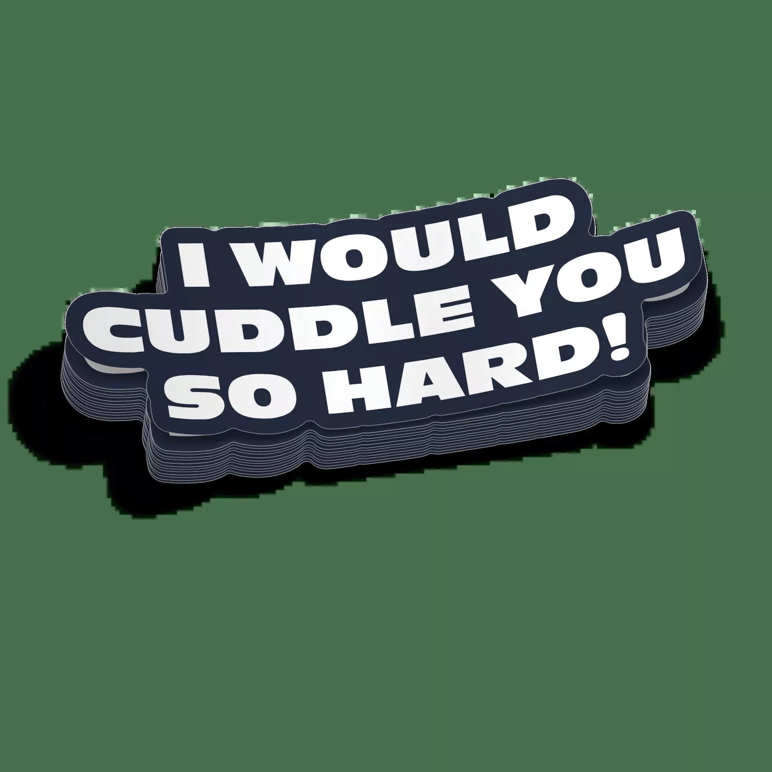 Cuddle – Hard Hat Decal