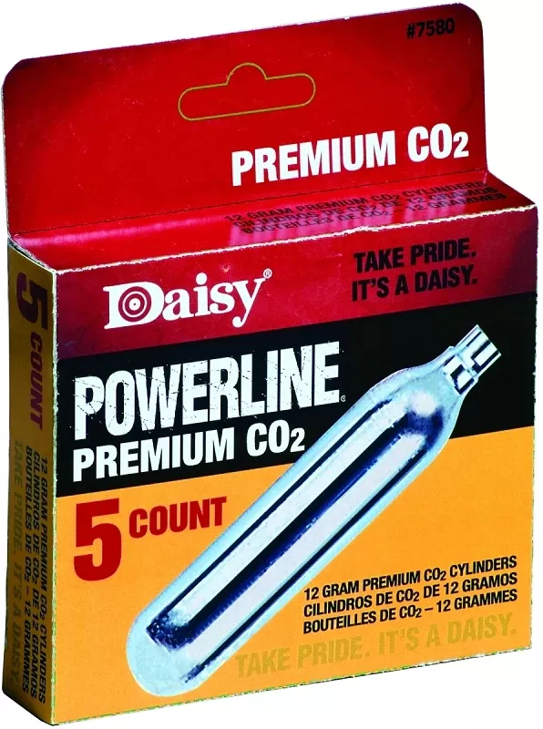Daisy 12 Gm Co2 Cartridge 5 Pk