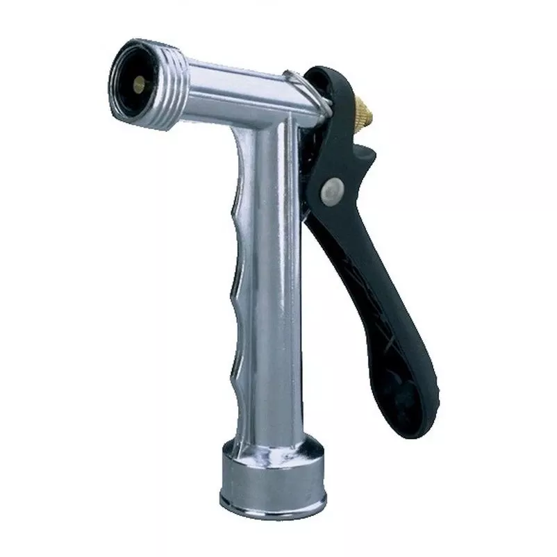 Deluxe Zinc Threaded Tip Adjustable Pistol Grip Nozzle 58094n