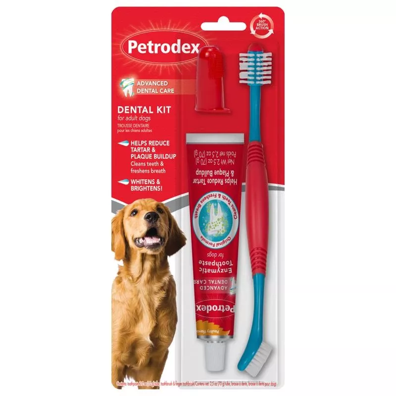 Dental Care Dog Toothpaste/brush Kit, 2.5 Oz.